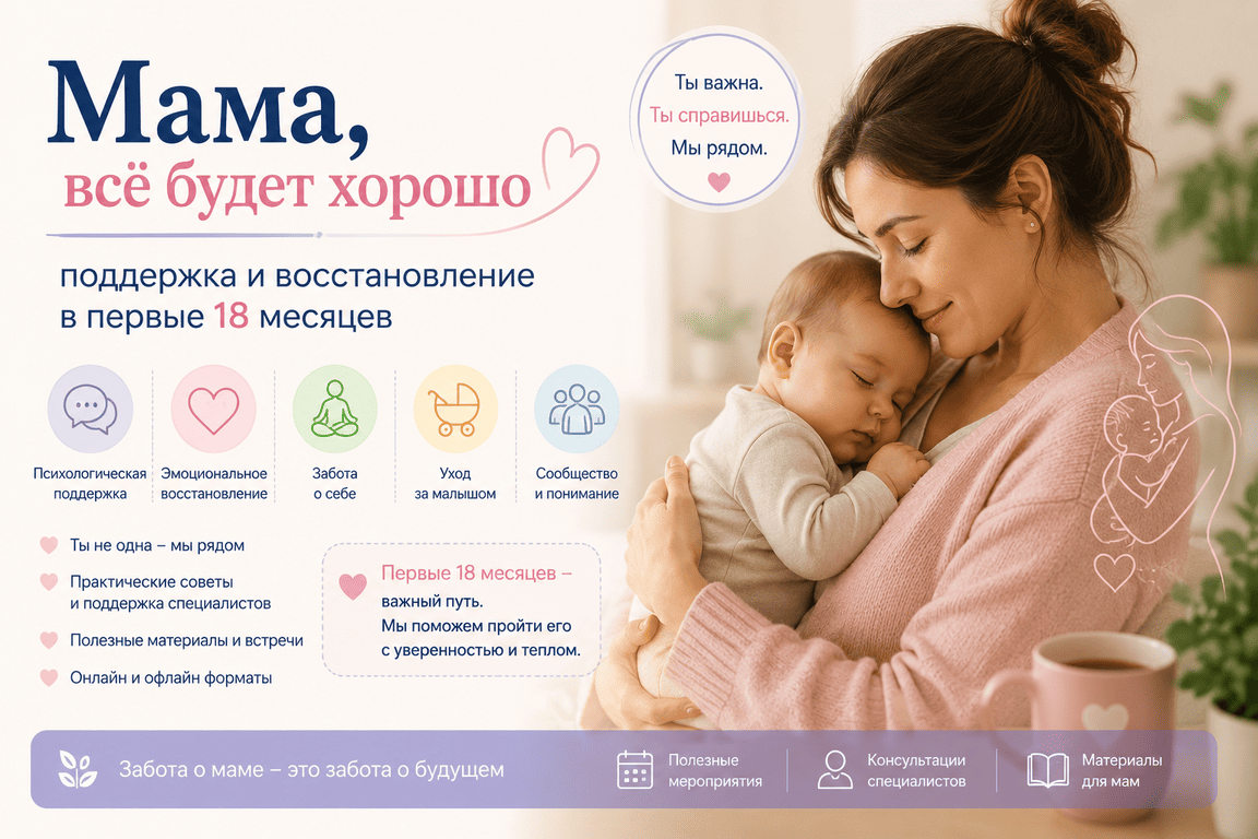 Мама, все будет хорошо: в первые 3 года малыша
